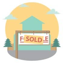sell my house fast dallas - house with sold sign