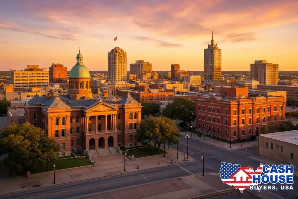 A Summer Skyline Of Fort Worth In Texas.